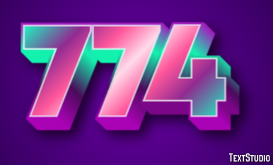 774 Text Effect