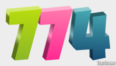 774 Text Effect