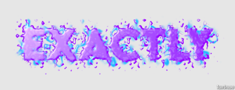 Exactly Effet de Texte