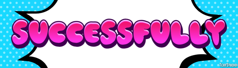 Successfully Text Effect
