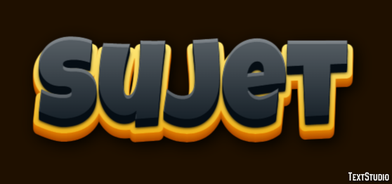 Sujet Effet de Texte