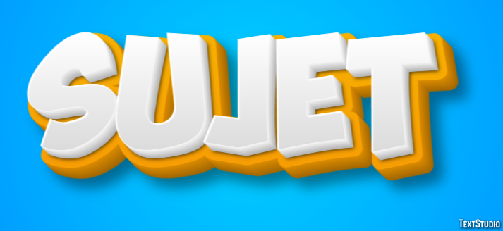 Sujet Effet de Texte
