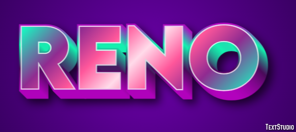 Reno Efekt tekstowy