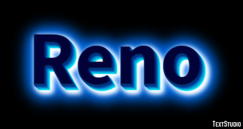 Reno Efecto de texto