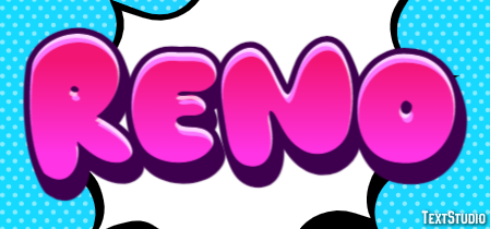 Reno Efekt tekstowy