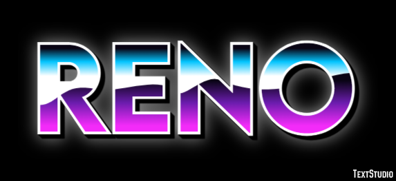 Reno Effetto testo