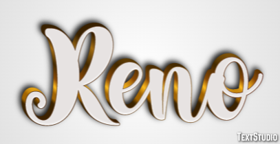 Reno Effetto testo