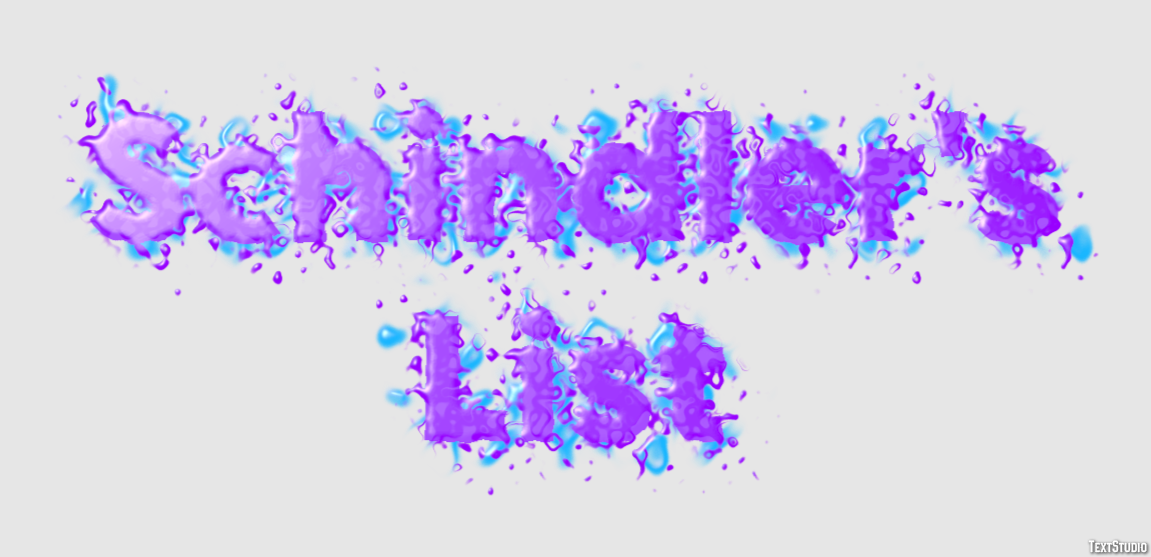 Schindler's List Text Effect