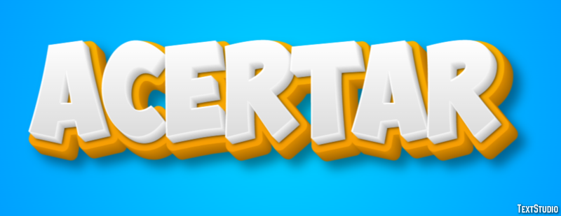 Acertar Efeito de texto