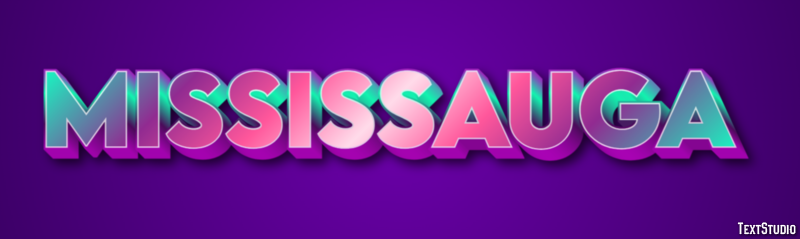Mississauga Effetto testo