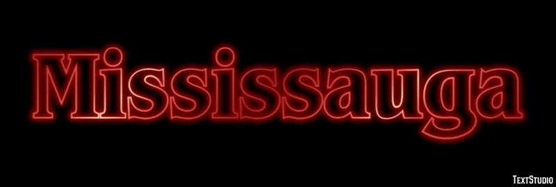 Mississauga Effetto testo
