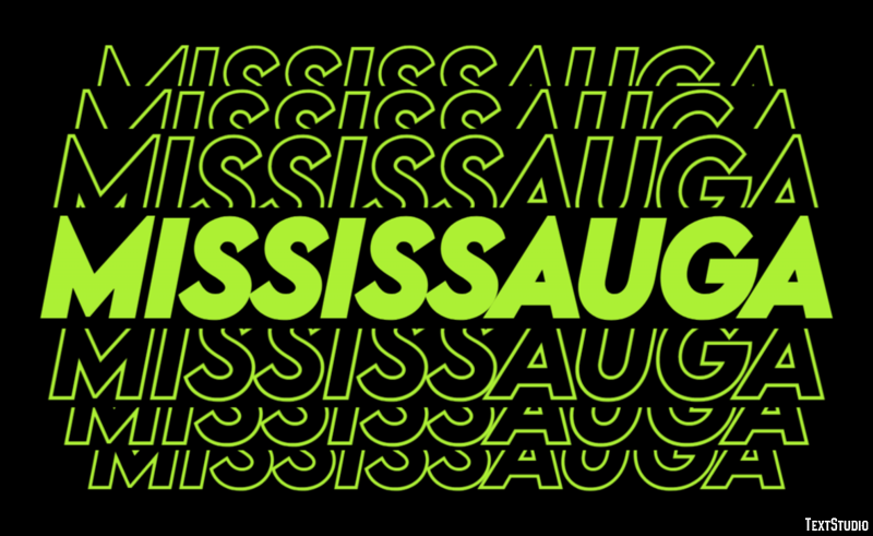 Mississauga Efekt tekstowy