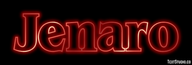 Jenaro Efecto de Texto
