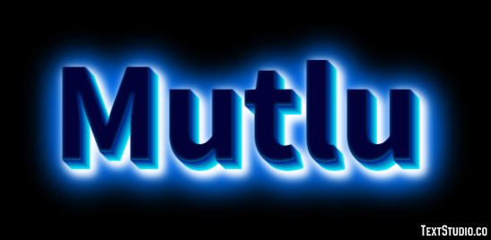 Mutlu Tekst Effect