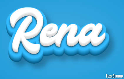 Rena Text effect