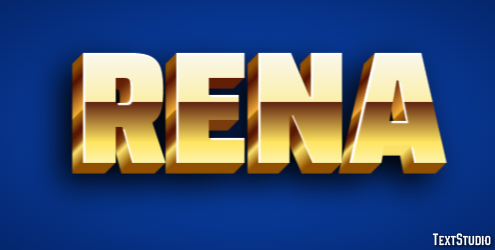 Rena Text effect