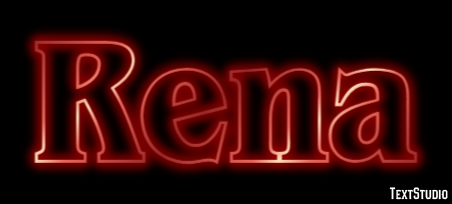 Rena Text effect