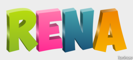 Rena Text effect