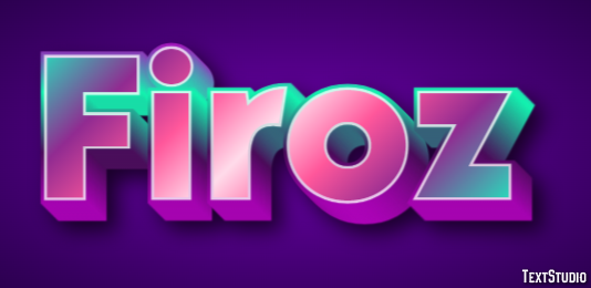 Firoz Text Effect