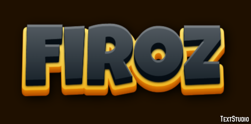 Firoz Text effect