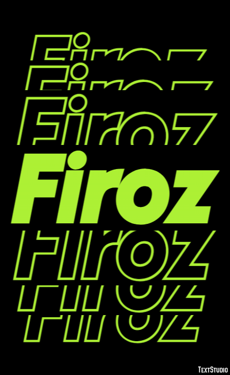 Firoz Text Effect