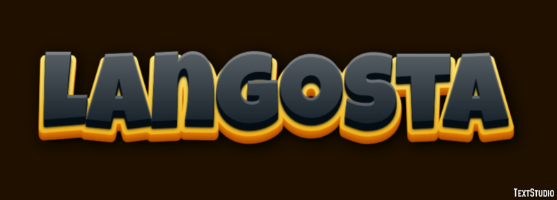 Langosta Efecto de Texto