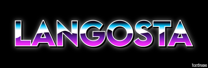 Langosta Efecto de Texto