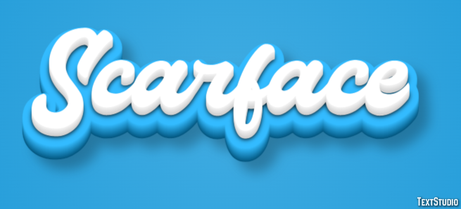Scarface Text Effect