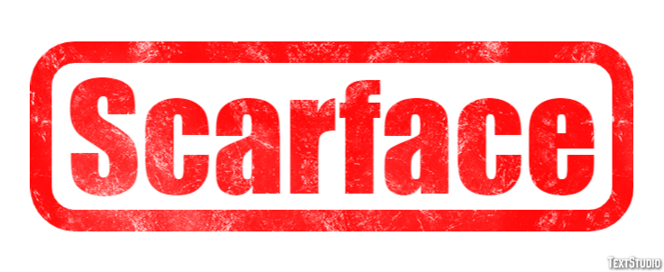 Scarface Effet de Texte