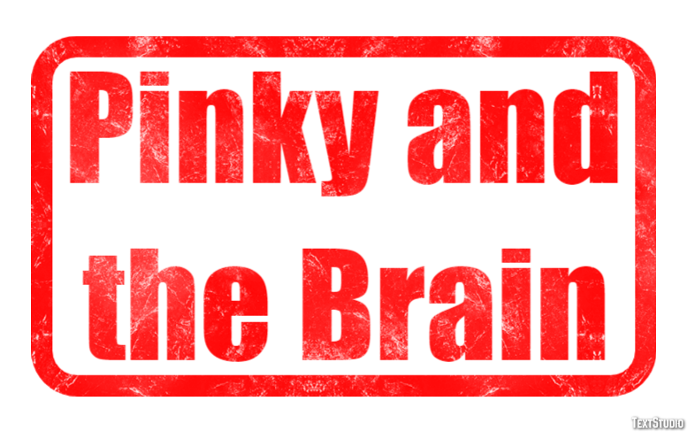 Pinky and the Brain Efeito de texto