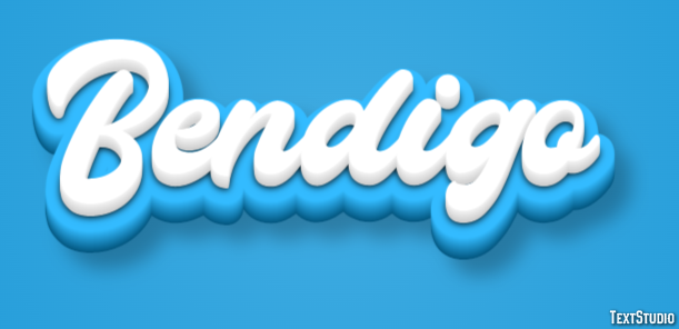 Bendigo Efekt tekstowy