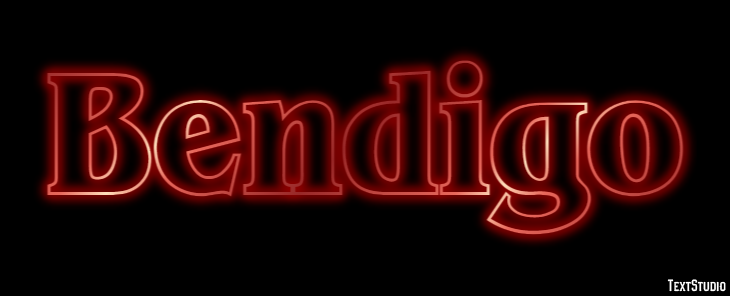 Bendigo Efekt tekstowy