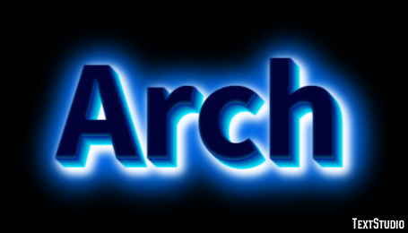 Arch Text Effect