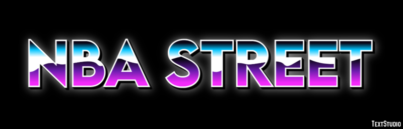 NBA Street Efecto de texto