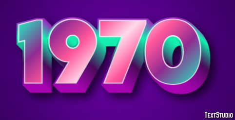 1970 Effetto testo