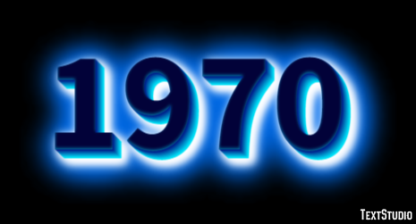 1970 Efekt tekstowy