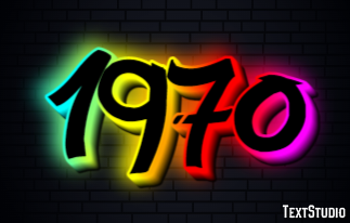 1970 Effetto testo