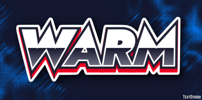 Warm Text Effect