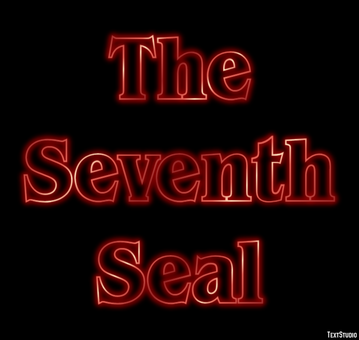 The Seventh Seal Texteffekt