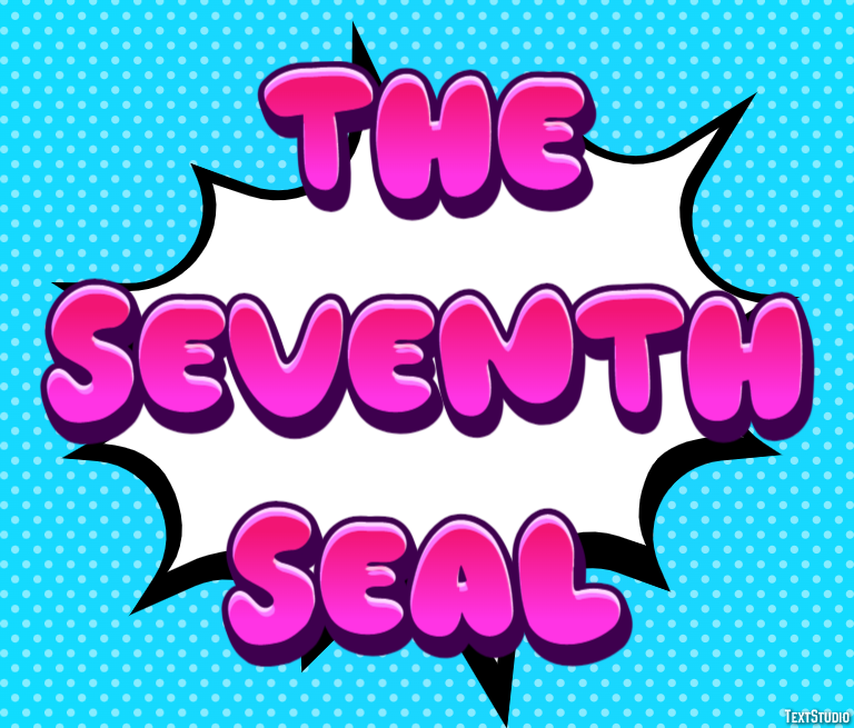 The Seventh Seal Texteffekt
