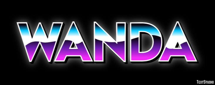 Wanda Efecto de Texto
