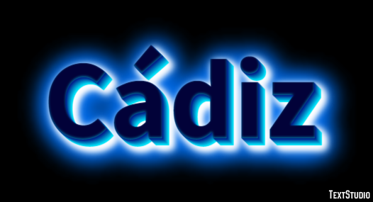 Cádiz Effetto testo