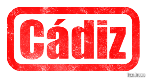 Cádiz Effetto testo