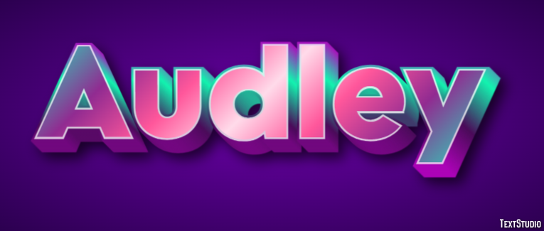 Audley Text Effect