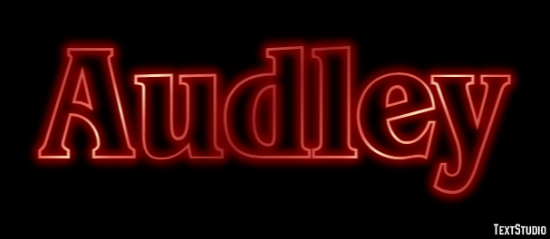 Audley Texteffekt
