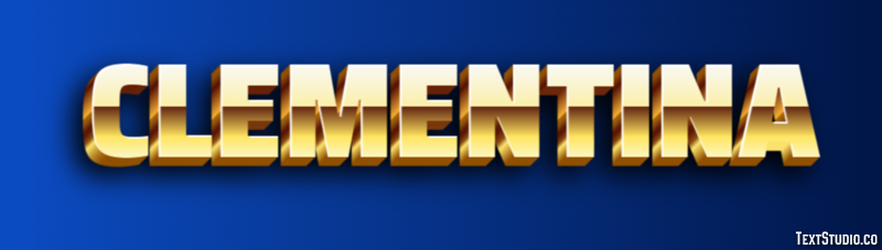 Clementina Text Effect