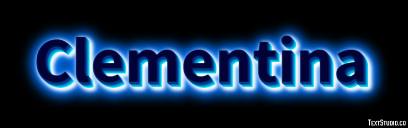 Clementina Text Effect