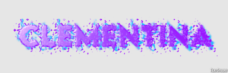 Clementina Text Effect