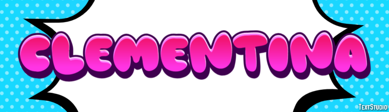 Clementina Text Effect