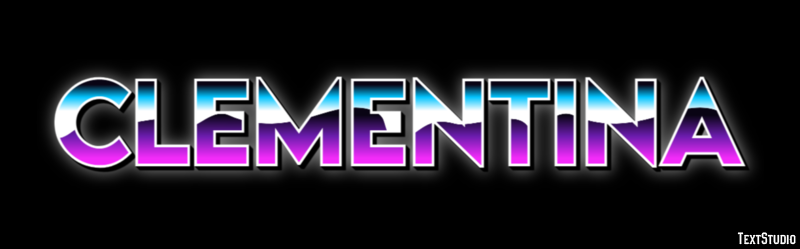 Clementina Text effect